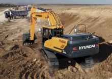 Excavatrice sur chenilles Hyundai HX260L