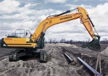 Excavatrice sur chenilles Hyundai HX380L