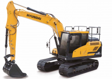 Excavatrice sur chenilles Hyundai HX140LC