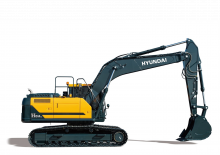 Excavatrice sur chenilles Hyundai HX210ANL