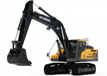 Excavatrice sur chenilles Hyundai HX300ALR