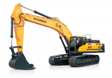 Excavatrice sur chenilles Hyundai HX480L