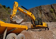 Excavatrice sur chenilles JCB JS370 LC