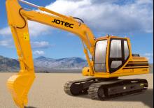 Excavatrice sur chenilles JOTEC JT150