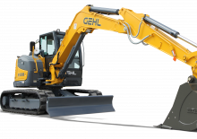 Excavatrice sur chenilles Gehl M100
