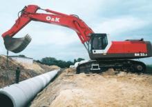 Excavatrice sur chenilles O&K RH 23.5