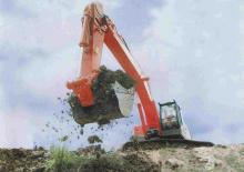 Excavatrice sur chenilles O&K RH 9.5