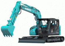 Excavatrice sur chenilles Kobelco SK 75 SRN 7