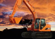 Excavatrice sur chenilles Doosan Solar 155 LC-V