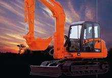 Excavatrice sur chenilles Doosan Solar 75 V