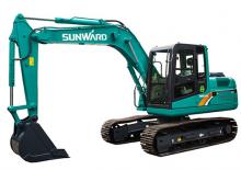 Excavatrice sur chenilles Sunward SWE100E 