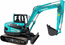 Excavatrice sur chenilles Sunward SWE90UF  