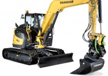 Excavatrice sur chenilles Yanmar ViO80-1