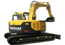 Excavatrice sur chenilles Yuchai YC75SR