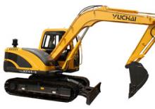 Excavatrice sur chenilles Yuchai YC85-8