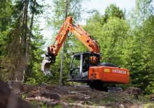 Excavatrice sur chenilles Hitachi ZX 110 M 3