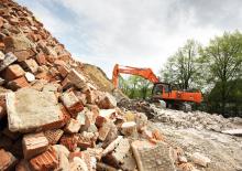 Excavatrice sur chenilles Hitachi ZX 460 LCH