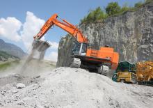 Excavatrice sur chenilles Hitachi ZX 470 LCH-3