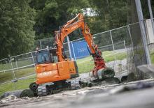Excavatrice sur chenilles Hitachi ZX85US-5A