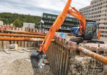 Excavatrice sur chenilles Hitachi ZX350LC-6 TYPE HE15LD
