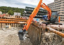 Excavatrice sur chenilles Hitachi ZX350LC-6 TYPE HE18LD