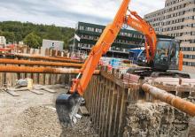 Excavatrice sur chenilles Hitachi ZX350LC-6 TYPE HE20LD