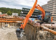 Excavatrice sur chenilles Hitachi ZX350LCN-6 TYPE HE20LD