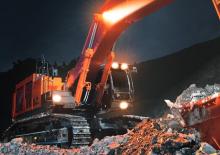 Excavatrice sur chenilles Hitachi ZX870LCH-5G