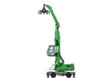 Excavatrice sur pneus Sennebogen 821 M