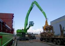 Excavatrice sur pneus Sennebogen 850 M-special