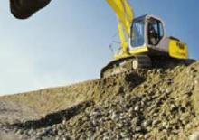 Excavatrice sur pneus New Holland E 175 WT