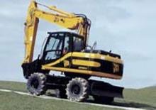 Excavatrice sur pneus JCB JS 175 W