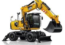 Excavatrice sur pneus JCB JS 175 W