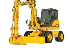 Excavatrice sur pneus Hydrema M 1100