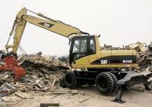 Excavatrice sur pneus Caterpillar M 318 VAH