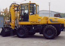Excavatrice sur pneus Gallmac WMW 150
