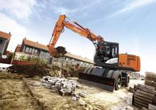 Excavatrice sur pneus Hitachi ZX170W-5
