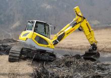 Excavatrice sur chenilles Menzi M515