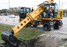 Excavatrice télescopiques Gradall XL 3100 V