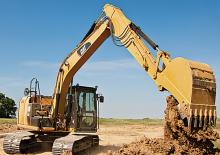 Excavatrice sur chenilles Caterpillar 312E L
