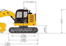 Excavatrice sur chenilles Caterpillar 314E LCR