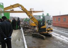 Excavatrice sur chenilles Caterpillar 325 C MH