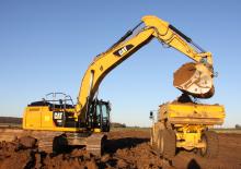Excavatrice sur chenilles Caterpillar 336E LN