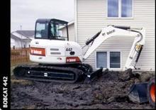 Excavatrice sur chenilles Bobcat 442