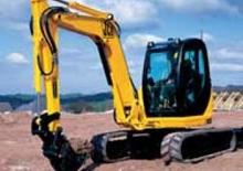 Excavatrice sur chenilles JCB 8080