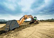Excavatrice sur chenilles Case CX 350 C NLC Mono
