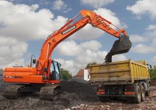 Excavatrice sur chenilles Doosan DX 160 LC