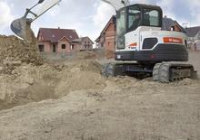 Excavatrice sur chenilles Bobcat E 80