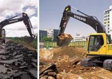 Excavatrice sur chenilles Volvo EC160BLC