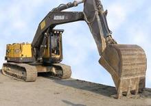 Excavatrice sur chenilles Akerman-Volvo EC 300